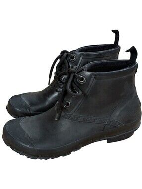Bogs Charlot Garden Chukka Rain Boots Black Size 8